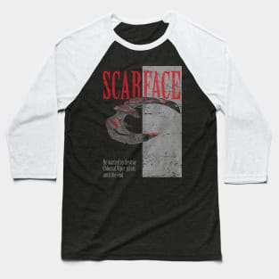 Scar Face Baseball T-Shirt